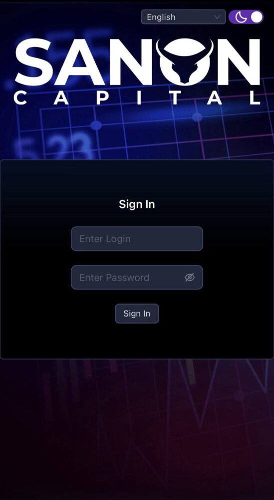 SANON CAPITAL（サノンキャピタル)
詐欺サイト 画像