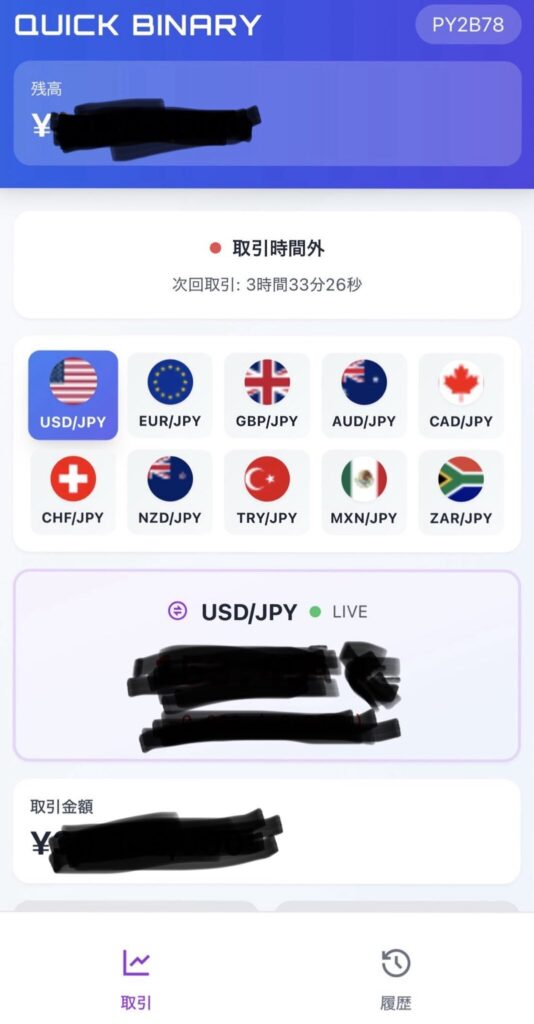 資産設計プラン(QUICK BINARY)
詐欺 サイト画像